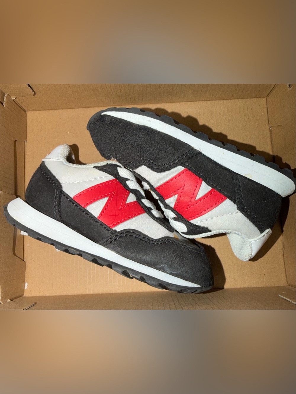 5 pair of Kids Shoes Nike New Balance Crocs Size 6